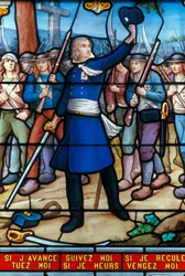 Henri de La Rochejaquelein - Nantes - Musee Dobree - Esposizione Temporanea - Vetrata e guerra della Vandea